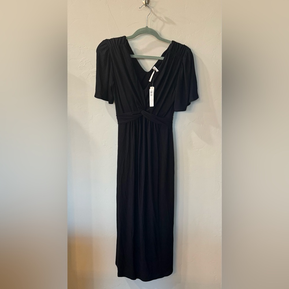 NWT Soma Pamillaa Midi Bra Black Dress Size XS